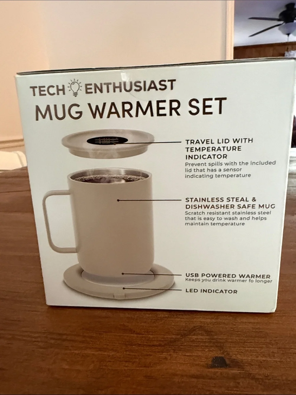 tech enthusiast cream mug